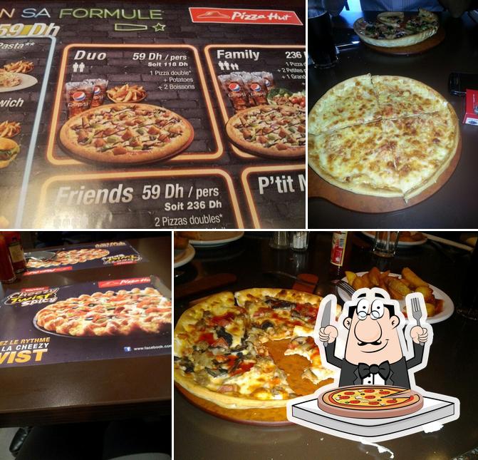 Prenez des pizzas à Pizza Hut - Avenue des FAR