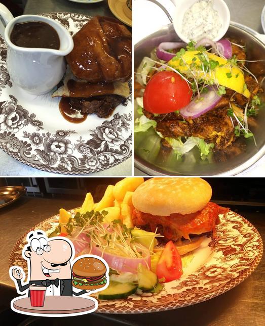 Try out a burger at Nostalgic kitchen