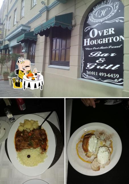 Take a look at the photo showing food and exterior at Over Houghton Restaurant