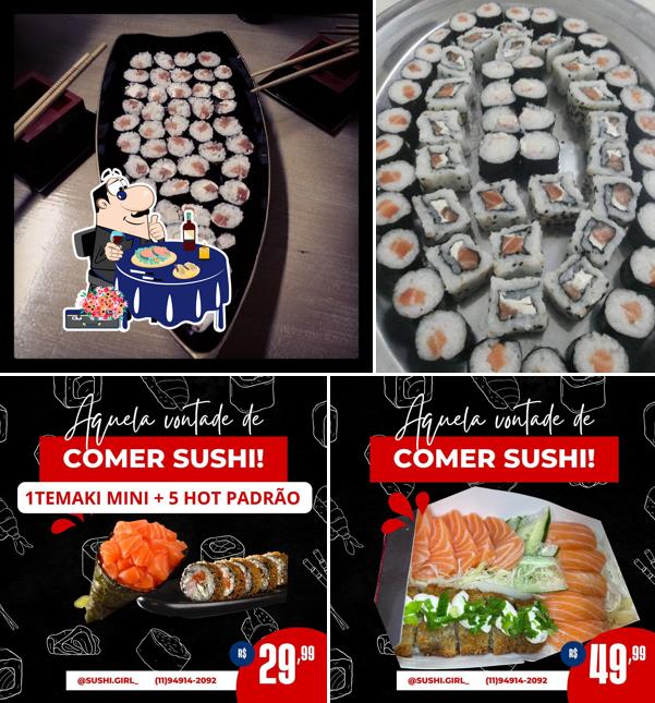 Sashimi em Sushi Girl