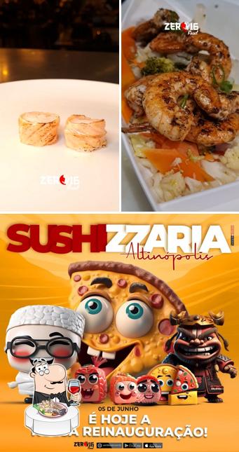 Vieiras em Zer016 Sushi