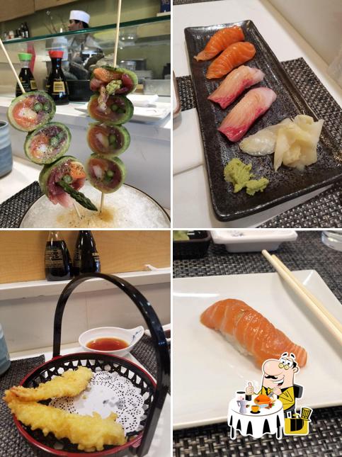 Meals at Sushi Nakano