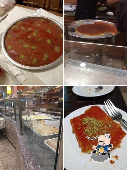 Platos en Al Basha Sweets New Jersey