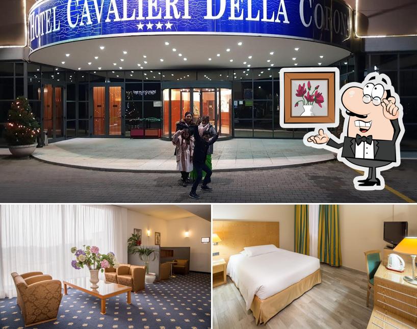 Die Inneneinrichtung von Best Western Hotel Cavalieri della Corona