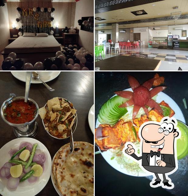 The photo of interior and food at The Rama Restro - Restaurant Cafe Vegetarian Restaurant Best Banquet South Indian Chinese Restaurant in Kishangarh