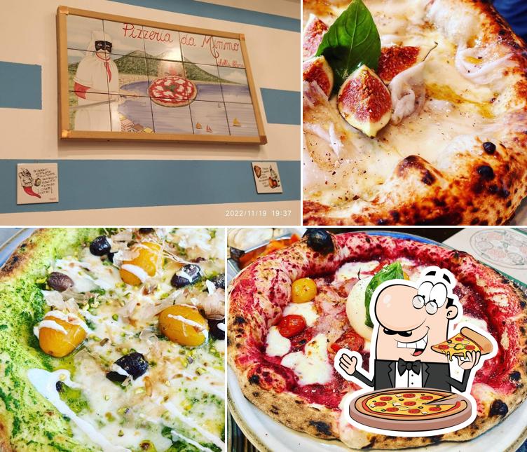 A Pizzeria da Mimmo, puoi ordinare una bella pizza