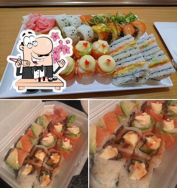 Les sushi sont offerts par Aomori