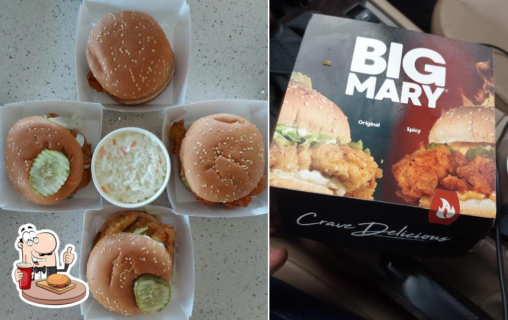 Les hamburgers de Mary Brown's Chicken will satisferont une grande variété de goûts