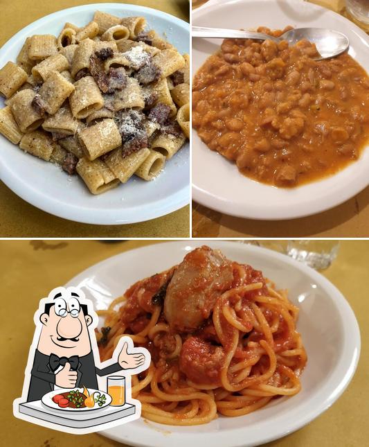 Platti al Osteria Del Cigno