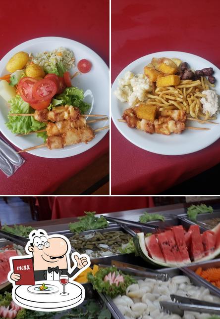 Comida em Churrascaria Fiorin