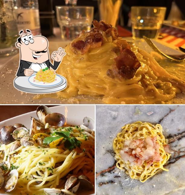 Spaghetti à la carbonara à Giordi