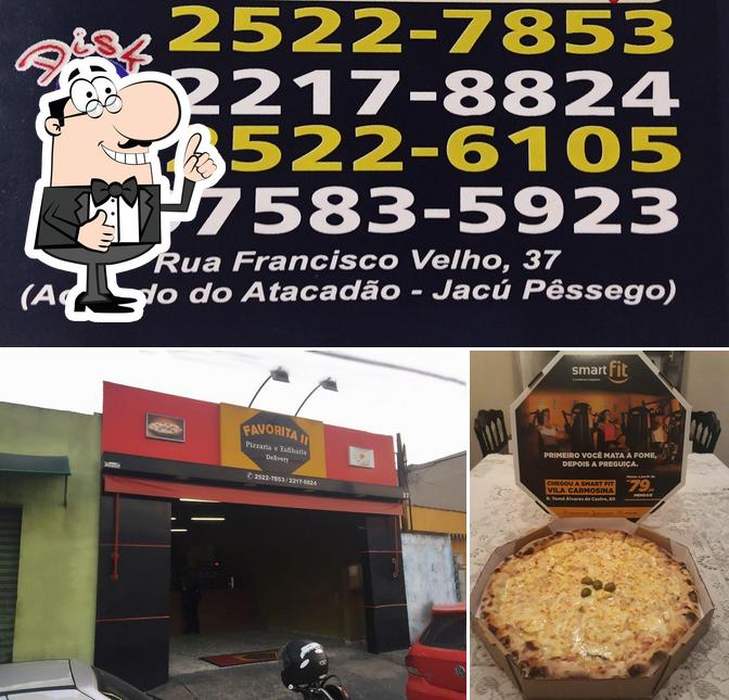 See this pic of Pizzaria Favorita II