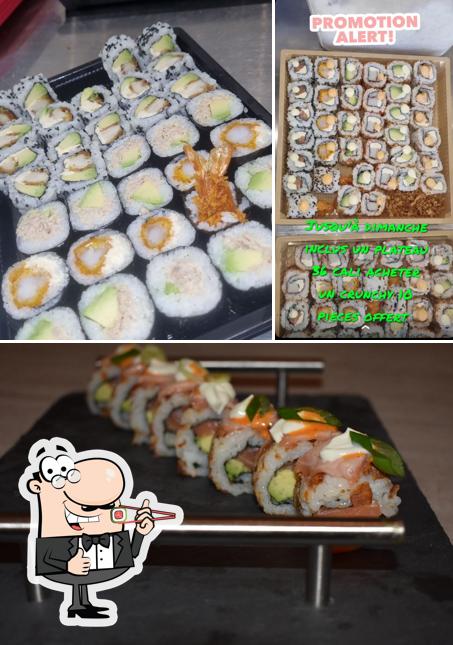 Essayez de nombreuses options de sushi