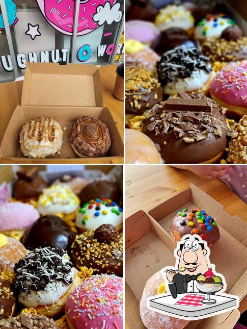 Don’t forget to order a dessert at Doughnut World