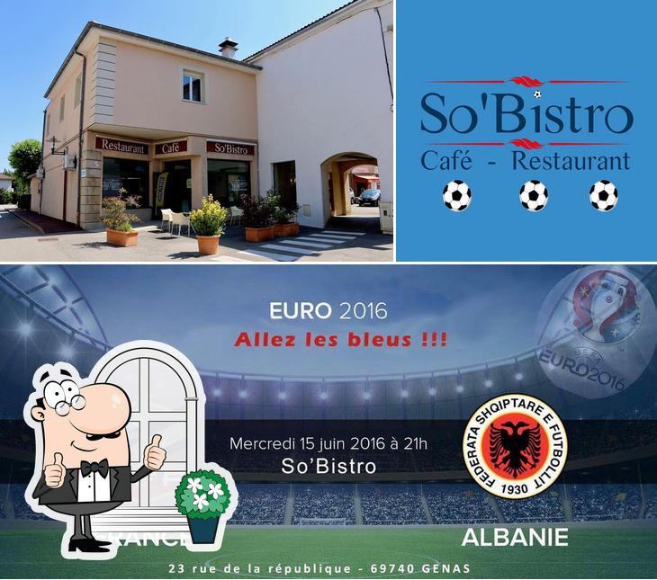 L'extérieur de So'Bistro