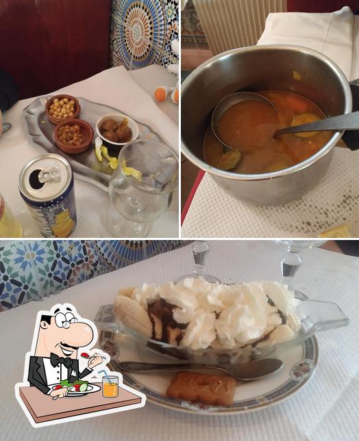Food at L'Escale au Maroc
