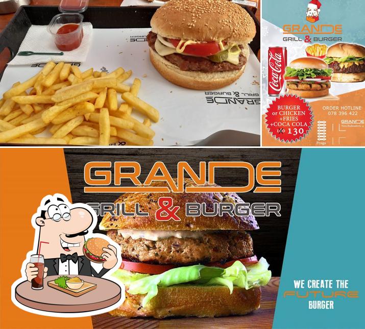 Les hamburgers de Grande Burger will conviendront différents goûts