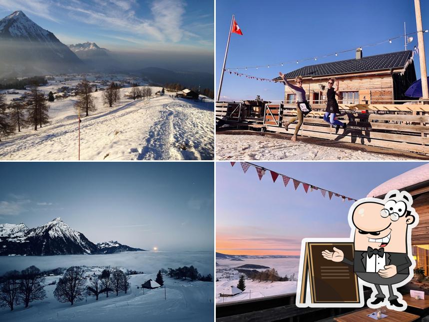 Gli esterni di Skihütte Aeschiried