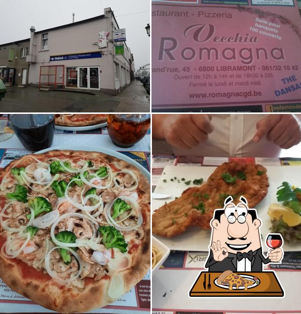 Commandez des pizzas à Vecchia Romagna