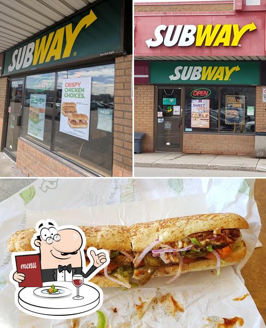 Nourriture à Subway