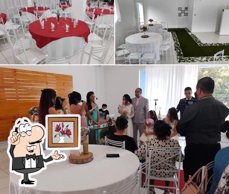 O interior do Arujazinho Festas e Eventos