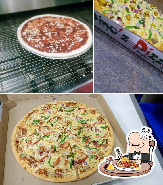 Order various types of pizza