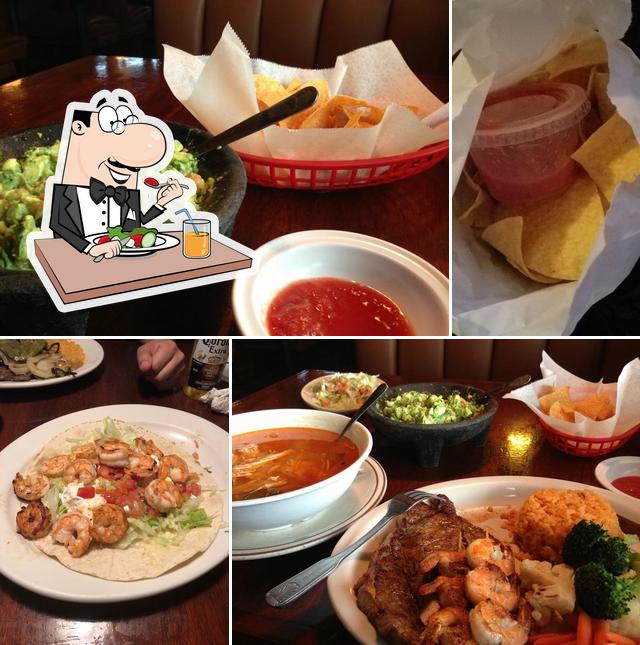 Food at Poblanos Mexican Bar and Grill