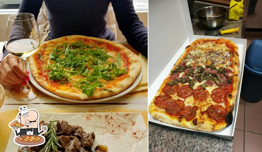 Prova una pizza a Café Restaurant La Randonnée