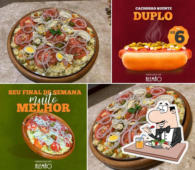 Comida em Lanchonete E Pizzaria Do Alemao