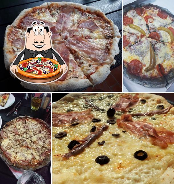 Scegli tra le svariate varianti di pizza