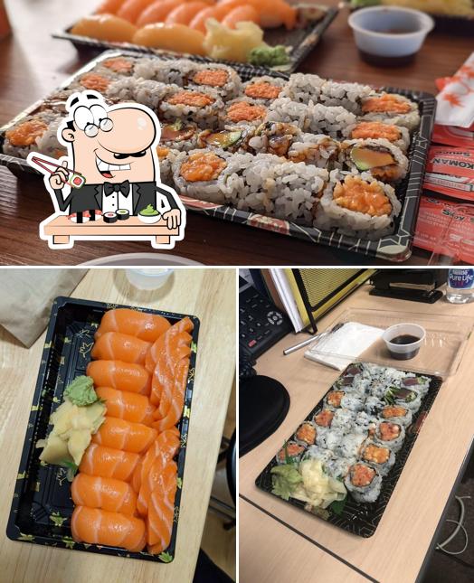 En Sashimi Express II, puedes tomar sushi