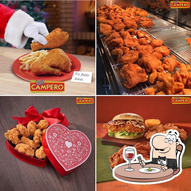 Nourriture à Pollo Campero