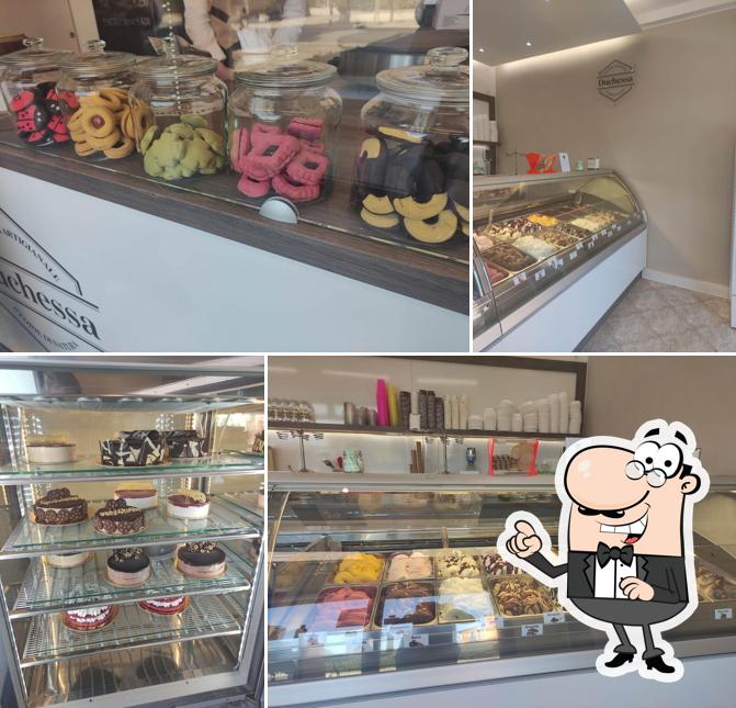 Gli interni di Duchessa Gelateria & Pasticceria Artigianale