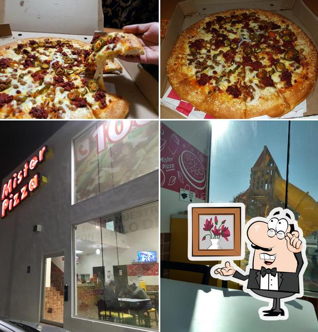 Mister Pizza San Benito se distingue por su interior y comida