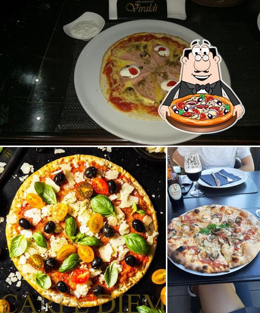 Choisissez des pizzas à Vivaldi