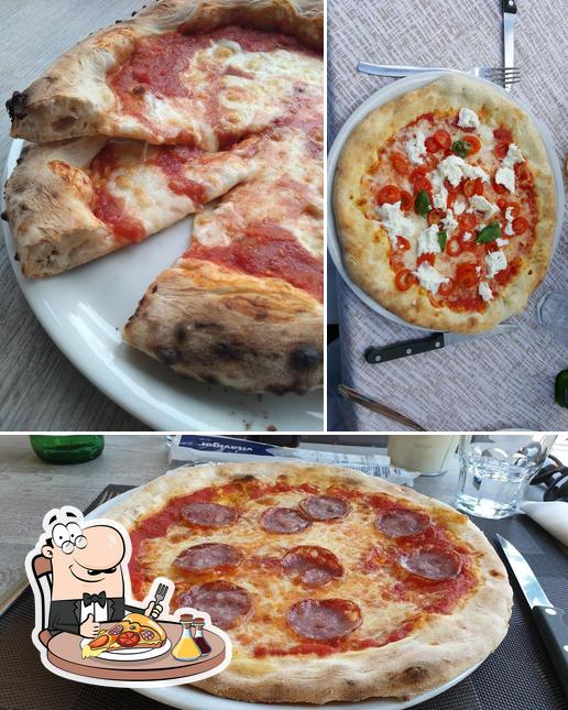 Probiert eine Pizza bei ExPort Pizzeria di Belmonte Massimo & C. Snc