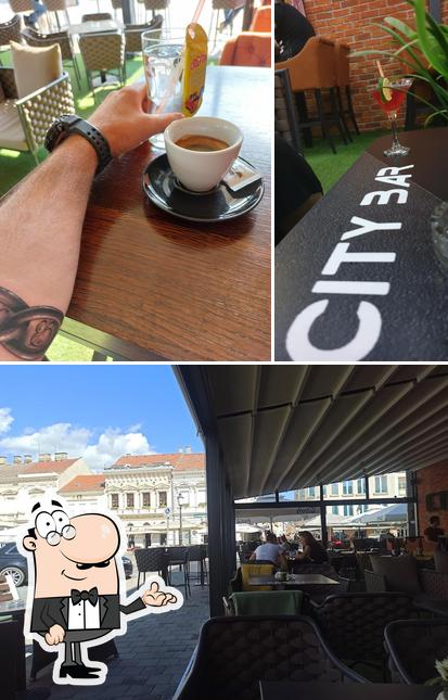 Gli interni di Caffe bar "City" Sl.Brod