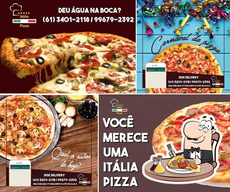 Consiga pizza no Itália Pizza