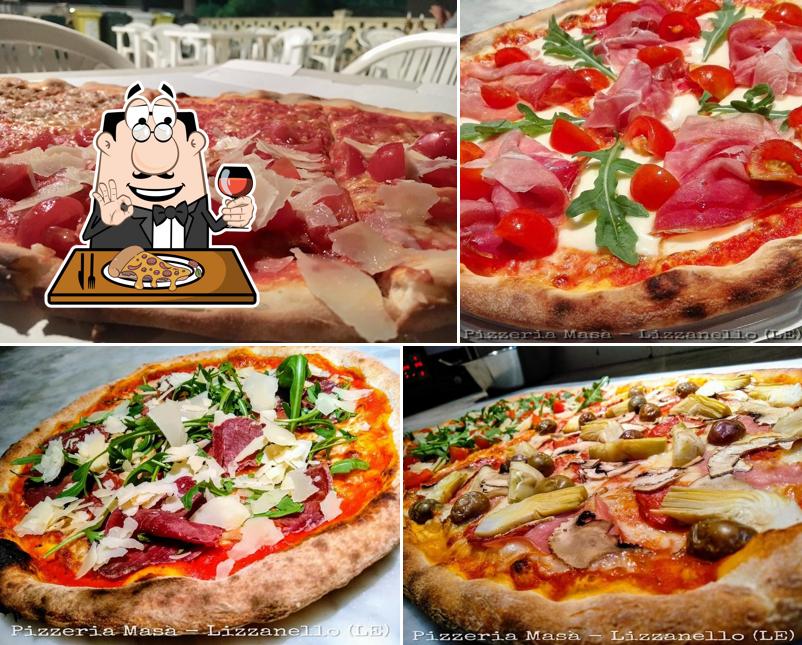 Prova una pizza a Pizzeria Masa Di Leo Maria