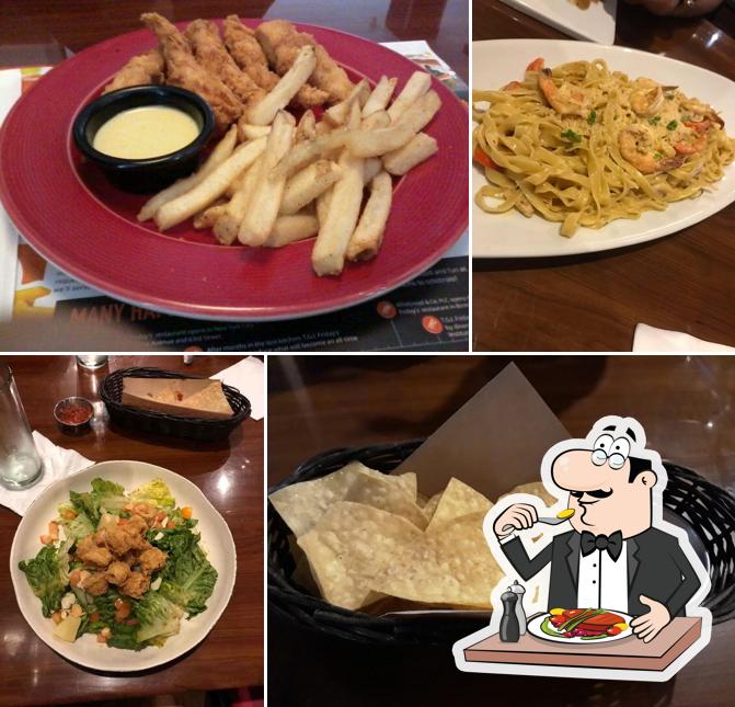 Comida en TGI Friday's