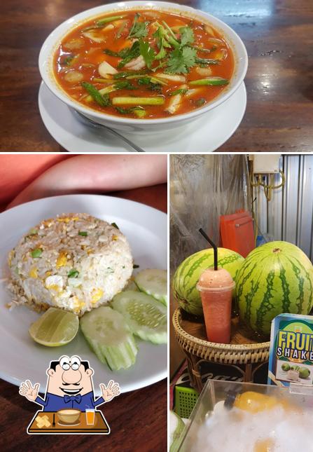 Food at Dang restaurant patong phuket