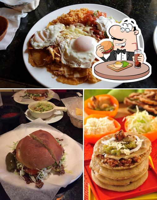 Get a burger at Garibaldi Mexican Restaurant