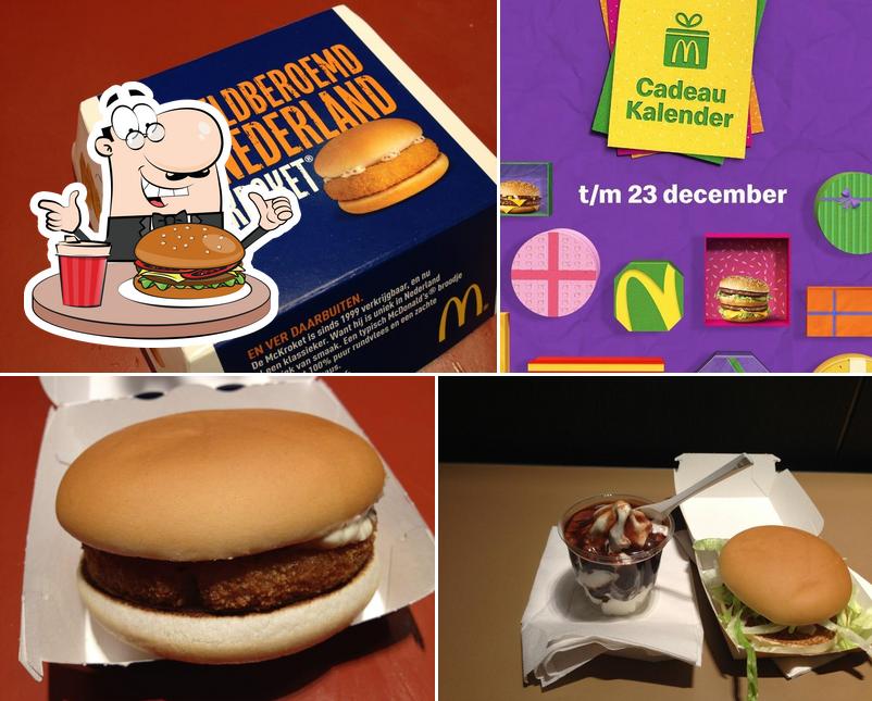 Prenez un hamburger à McDonald's