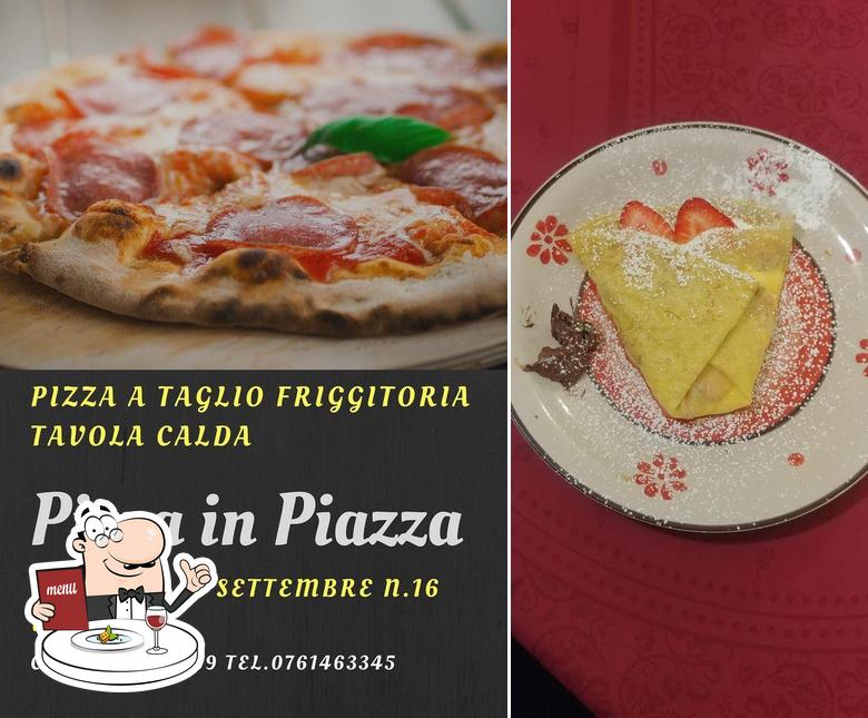 Plats à Pizza In Piazza Vejano Viterbo