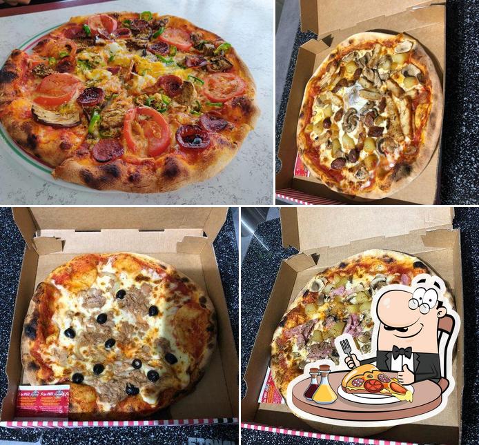 Choisissez des pizzas à Pizza Piave