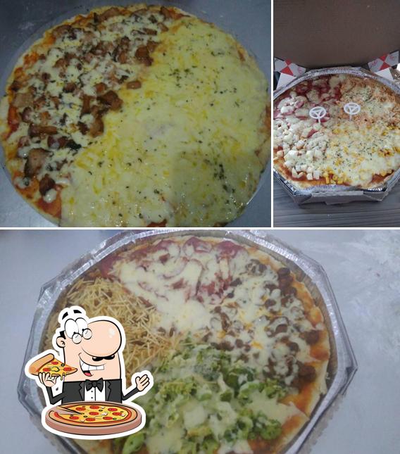 Escolha pizza no Empório Viver sem Glúten