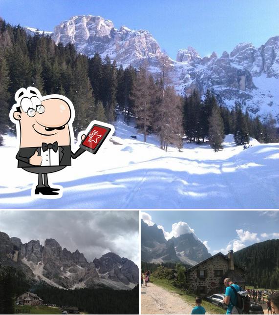 Gli esterni di Malga Venegia