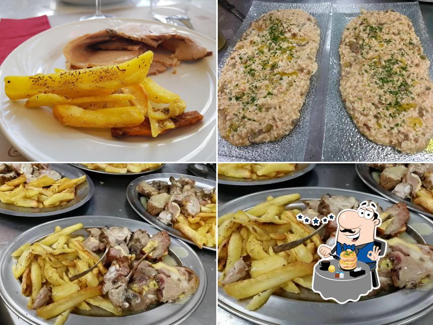 Cibo al Trattoria Ometto