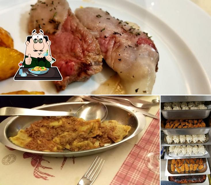Platti al Ristorante Le Colonne