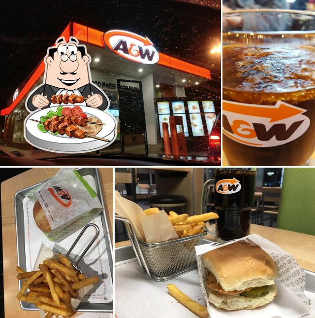 Nourriture à A&W Canada